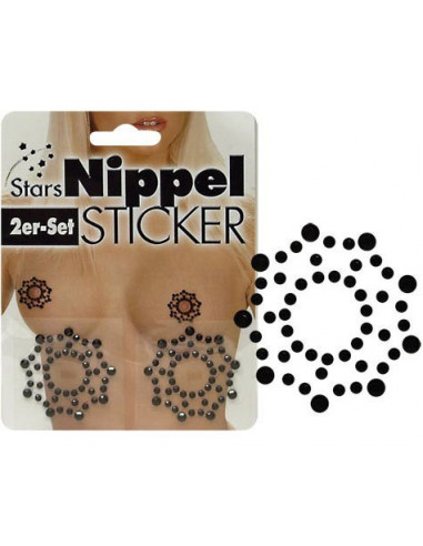 Bijoux pour mamelons Stars Sticker