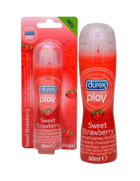 Gel Durex Play fraise - 50 ml