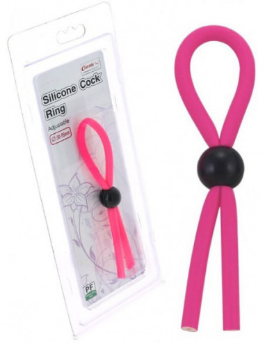 Bague penis rose en silicone